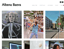 Tablet Screenshot of albenabaeva.com